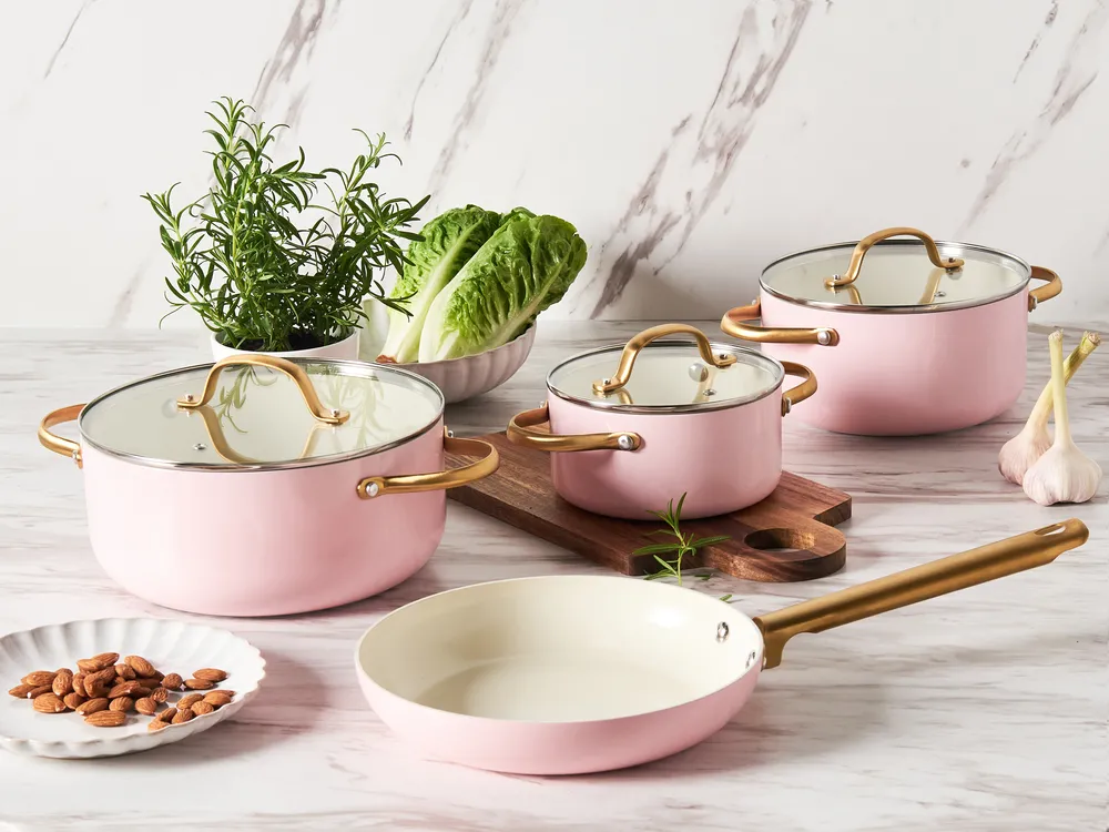Riess - Pan laag zonder deksel - roze - 12 cm - 0,5 ltr Riess - Pan laag zonder deksel - roze - 12 cm - 0,5 ltr