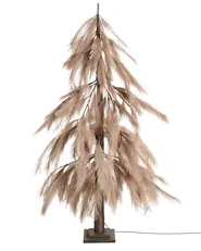 Decorazione per esterni LED BIFROST 123 cm Albero di Natale Beige_1025782