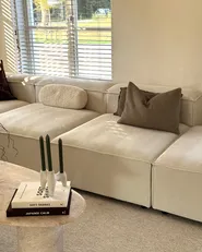 1-Seat Section ARDAL Corduroy Off-White_1022659