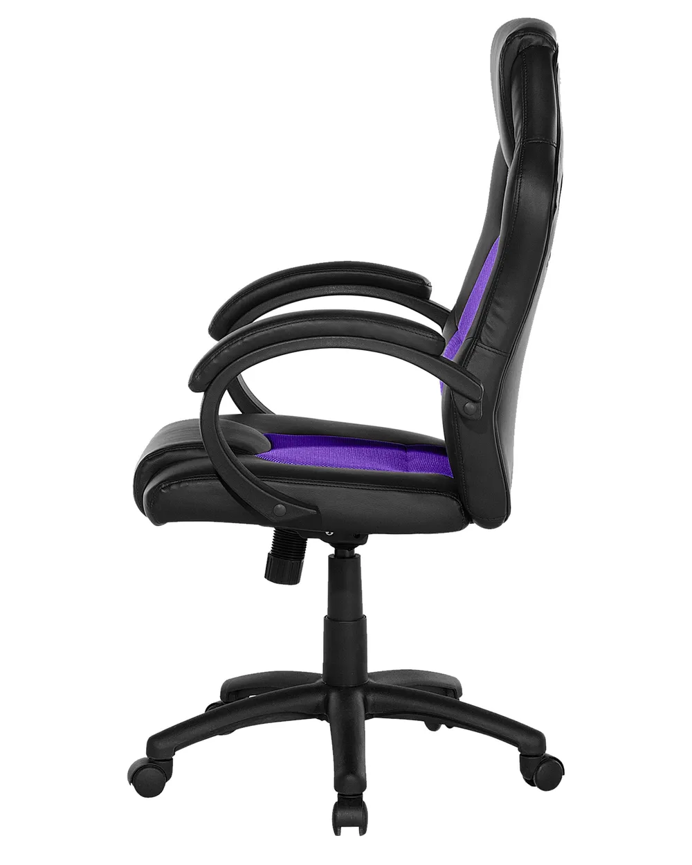 Swivel Chair Purple Desk Chair With Arms Office Chair FIGHTER Faux