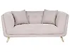 Sofa 2 Seater HABO Fabric Taupe