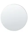 Wall Mirror ANNEMASSE 80 cm x 80 cm Metal Silver