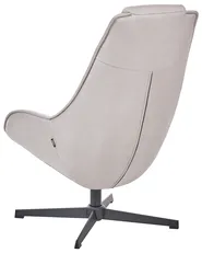 Swivel Armchair HAUGE  Fabric Light Grey_1071962