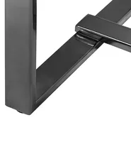 Console Table PLANO Tempered Glass White Marble_823499