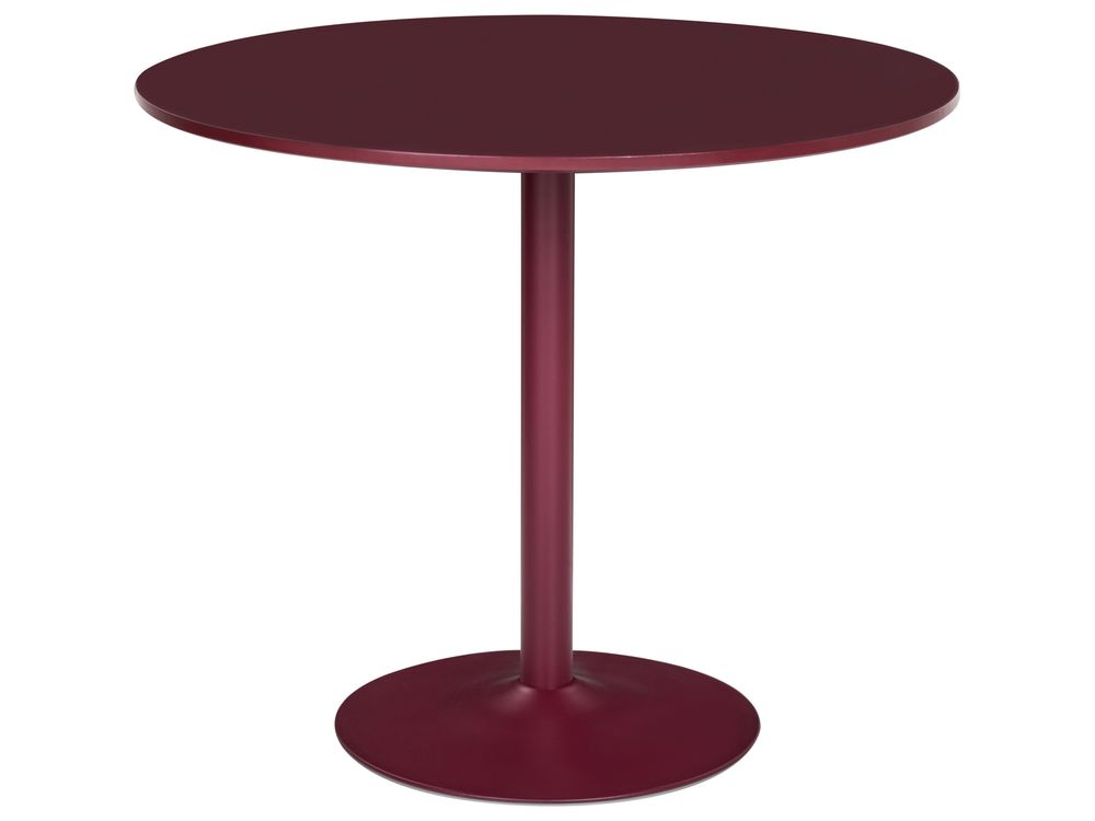 Stół do jadalni TINO Burgundowy 90 cm 90 cm