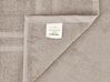 Set di 9 asciugamani in cotone beige AREORA_845961