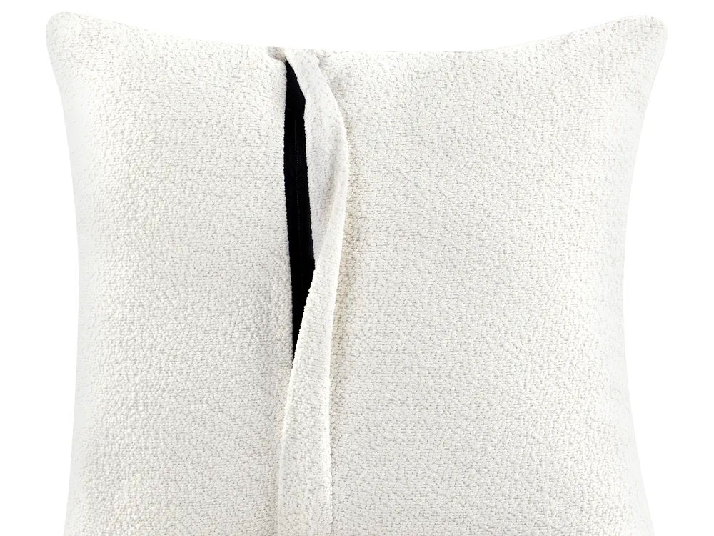 Corner Sofa 3 Seater ALTAN Boucle Off-White Right Hand_951321