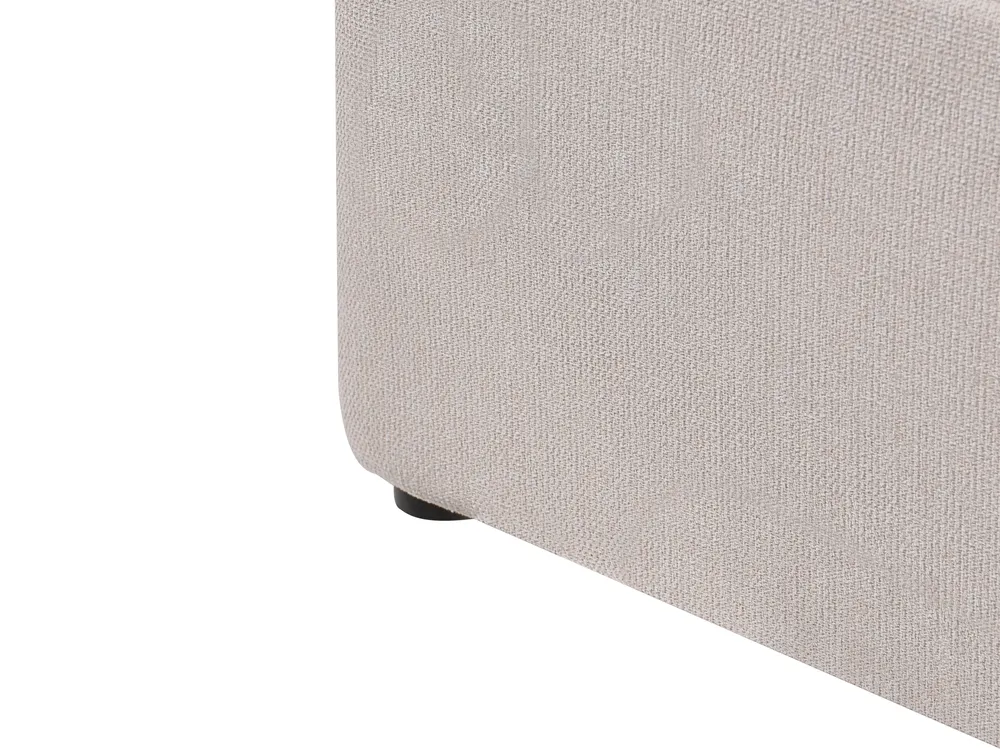 Ottoman Bed QUIBERON Fabric Beige 180 x 200 cm (EU Super King)_1023406