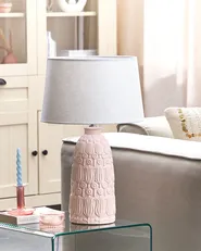 Table Lamp ZARIMA Ceramic Pink_822399