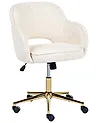 Desk Chair EMBER Chenille Off-White