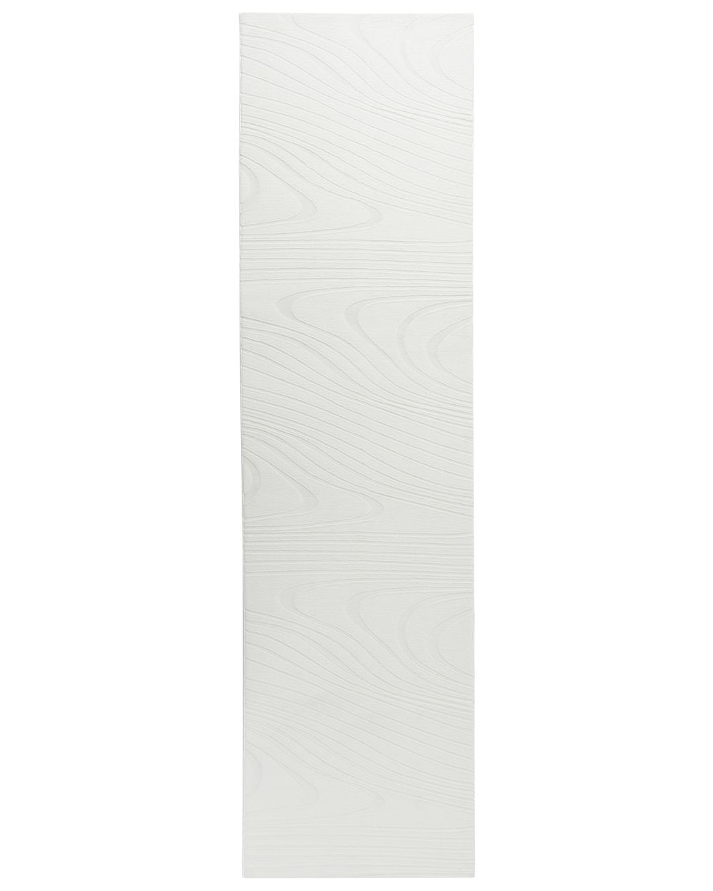 Műszőrme szőnyeg ONTAKE Törtfehér 80 x 300 cm