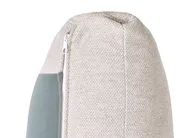 Living Room Set 3 Seater BREDA Fabric Light Beige_1078183