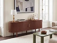 TV Stand LAURA Dark Brown_1166650
