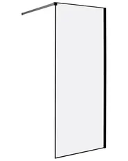 Ścianka prysznicowa WASPAM 80 x 190 cm Czarny_943996