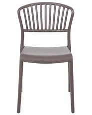 Set of 4 Garden Chairs GELA Taupe_825383
