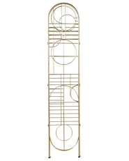 3-panelowy parawan pokojowy TURANIA 100 cm 170 cm Złoty_936209