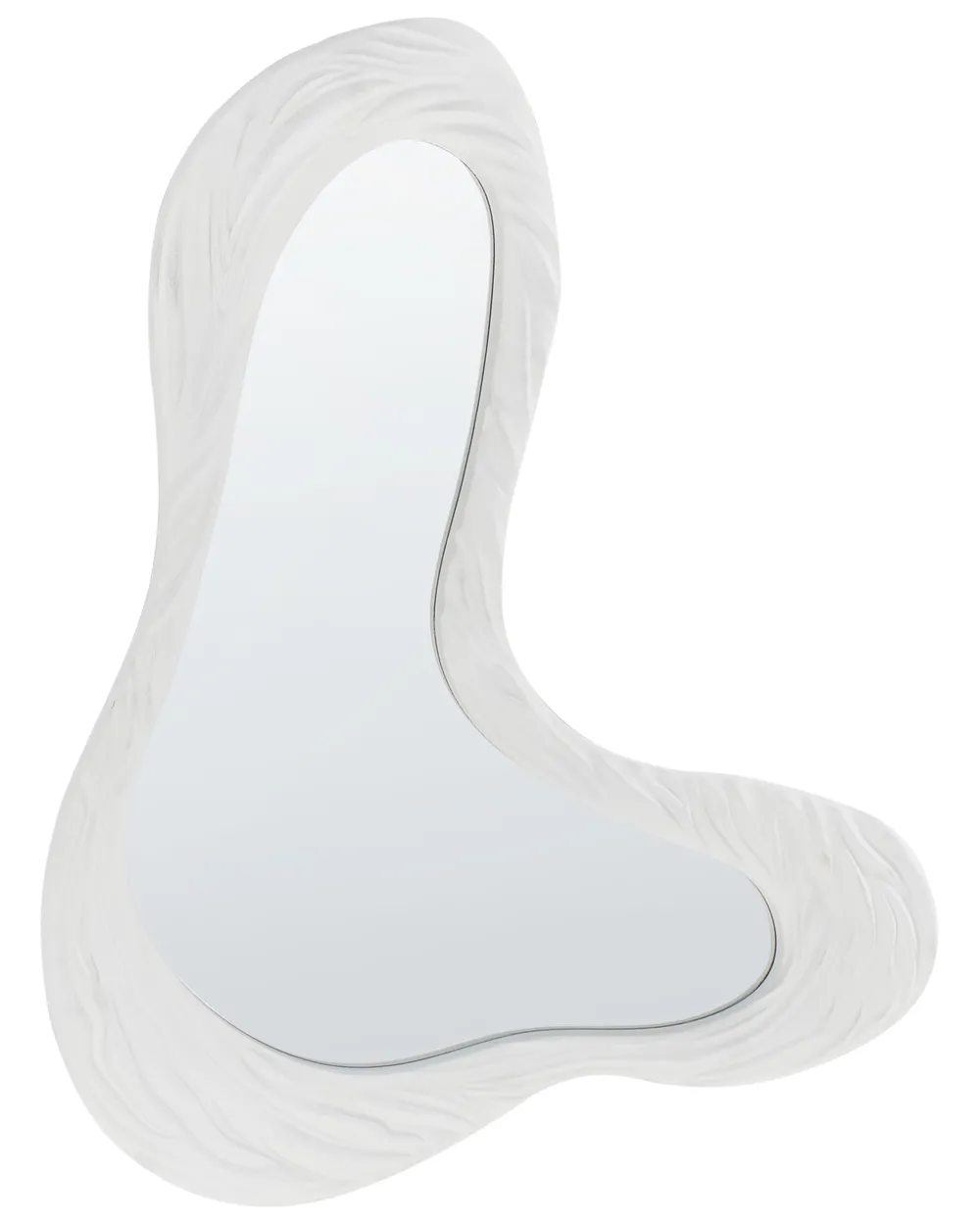Lustro ścienne GUICLAN 61 cm 83 cm Biały