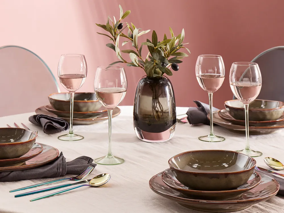 Set di 4 calici da vino DIOPSIDE 360 ml Rosa_923433
