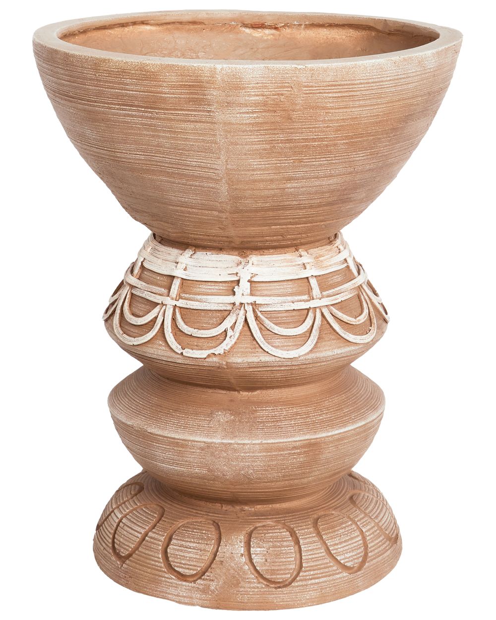 Květináč DISPORUM 29 cm Světle hnědá