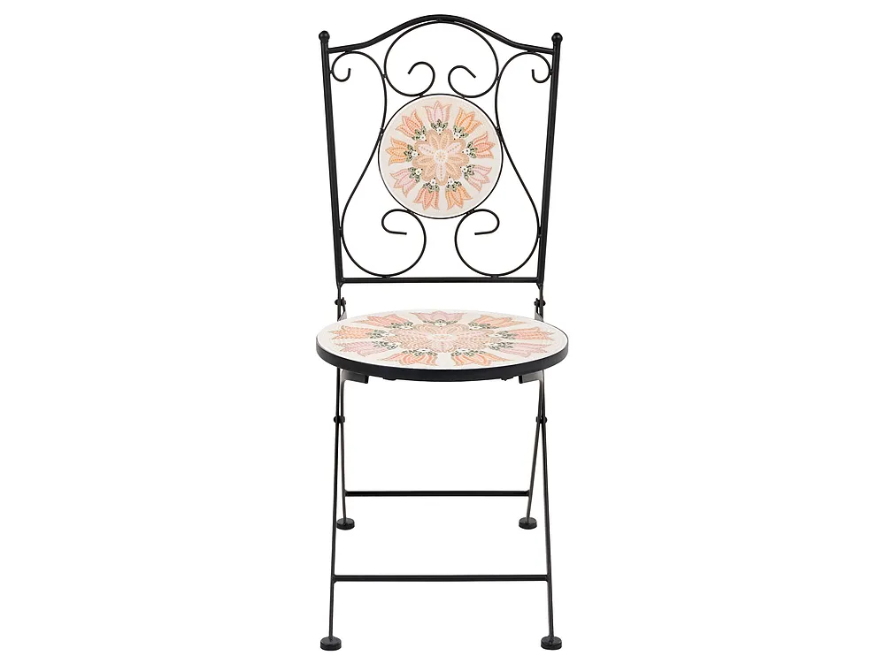Set mobilier de grădină SETTALA Metal Multicolor_1155747