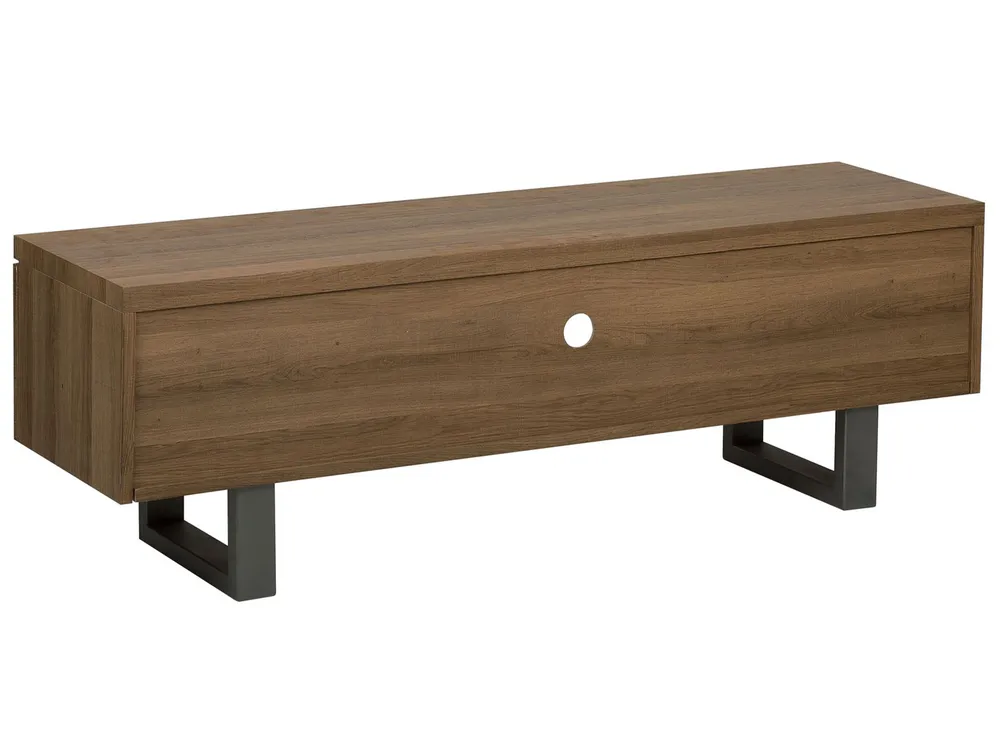 Szafka RTV TIMBER Ciemnobrązowy_758086