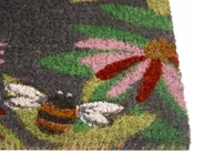 Doormat INIGOK Multicolour 45 x 75 cm Text Bee Coir_1051037