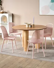 Set di 4 sedie da pranzo EMORY Rosa pastello_876526