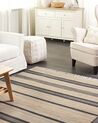 Jutový koberec  160 x 230 cm béžový/šedý TALPUR_845632
