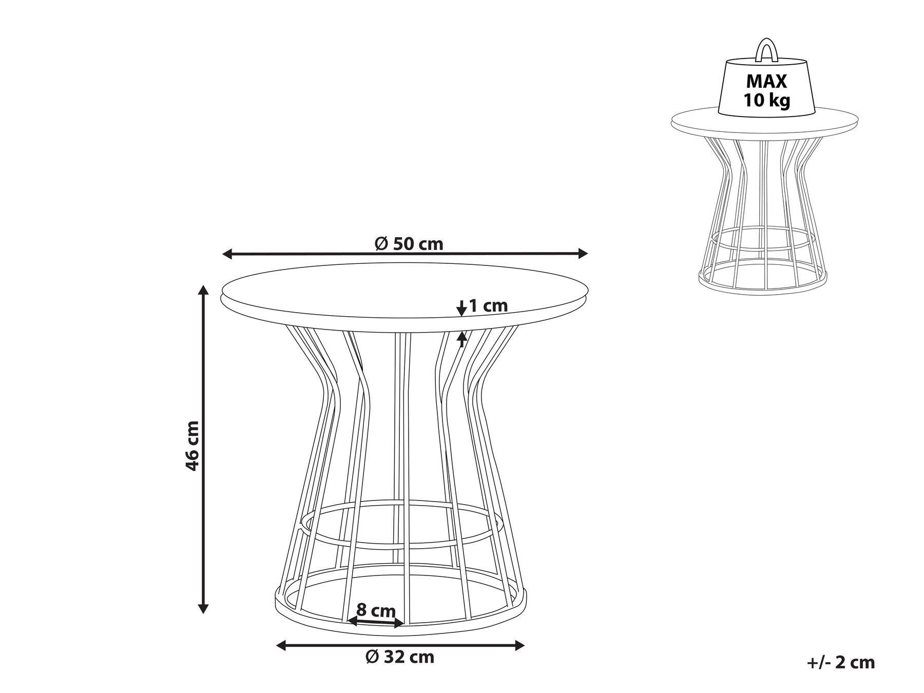 Wire Frame Marble Effect Coffee Table White with Gold CONCAN_791125 Wire Frame Marble Effect Coffee Table White with Gold CONCAN_791125