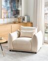 Boucle Armchair White JAMSA_933011