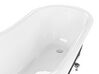 Badewanne freistehend schwarz oval 153 x 77 cm CAYMAN_817175