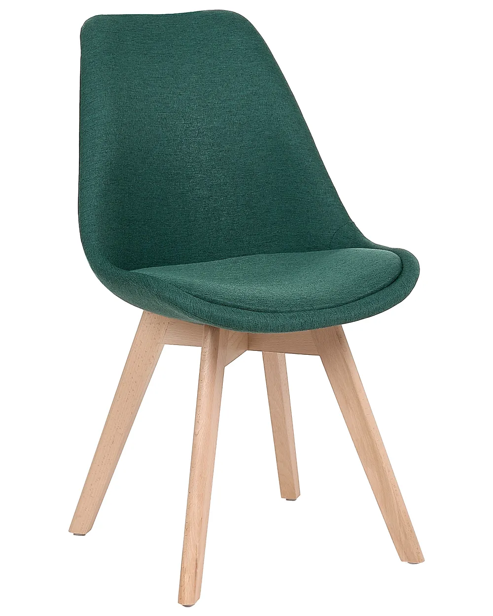 Set di 2 sedie da pranzo DAKOTA II Tessuto Verde_1187011