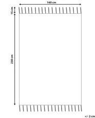 Tappeto per esterni TABIAT Grigio 160 x 230 cm_852872