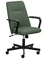 Office Chair CAROGA Fabric Dark Green