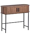 Console BRADLEY Marron foncé