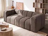 Sofa 3 Seater ANTOLA Boucle Taupe_1161618