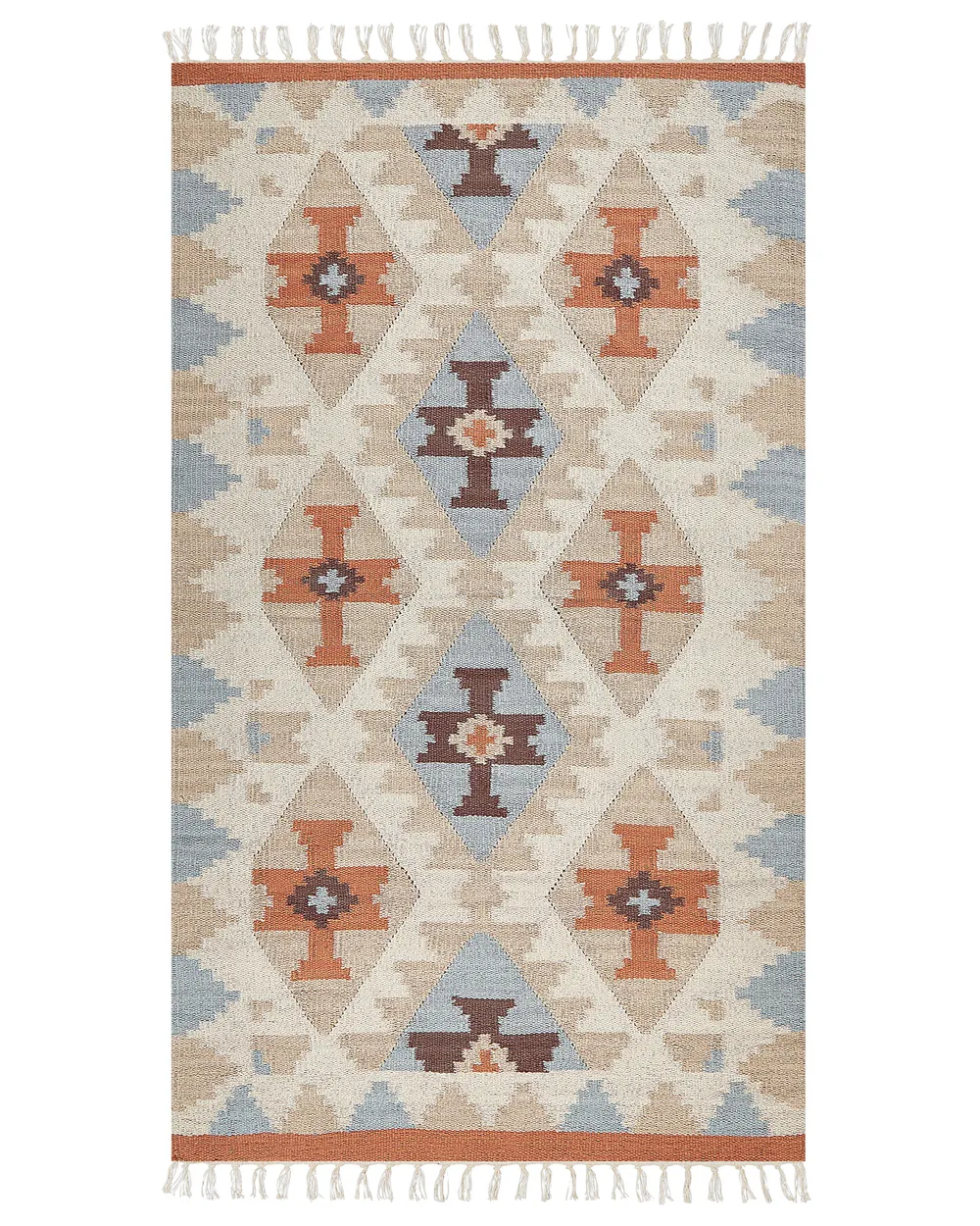 Rug DILIJAN Multicolour 80 x 150 cm Kilim Cotton