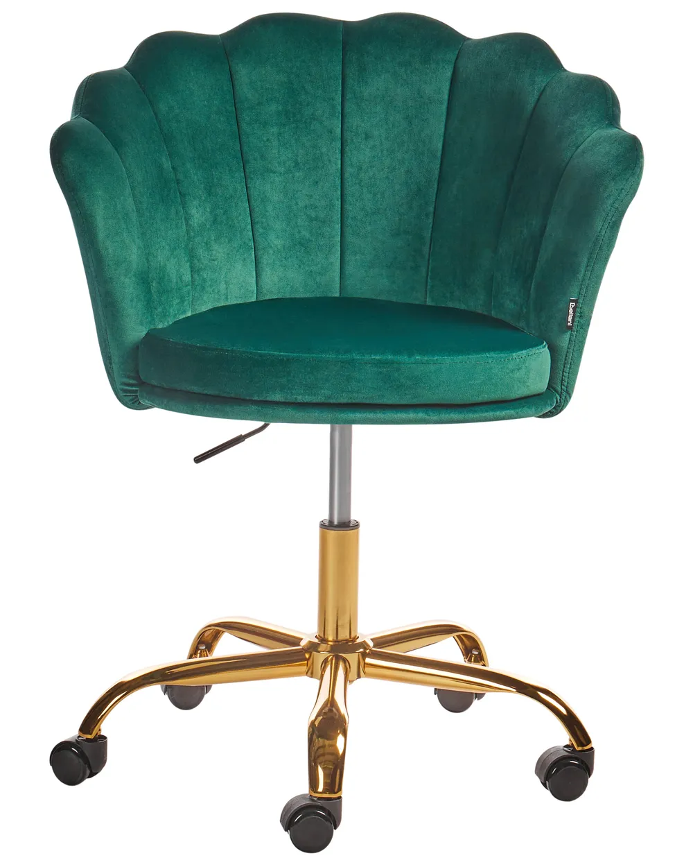 Sedia da scrivania MONTICELLO Velluto Verde - Main Image