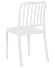 Set di 2 sedie da giardino SERSALE Materiale sintetico Bianco_820154