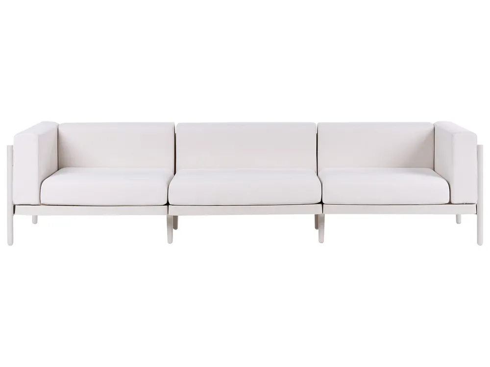 Sofa ogrodowa dla 3 osób FERRETTI Jasnobeżowy