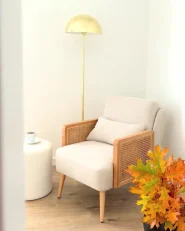 Poltrona ORUM Tessuto Beige chiaro_1172382