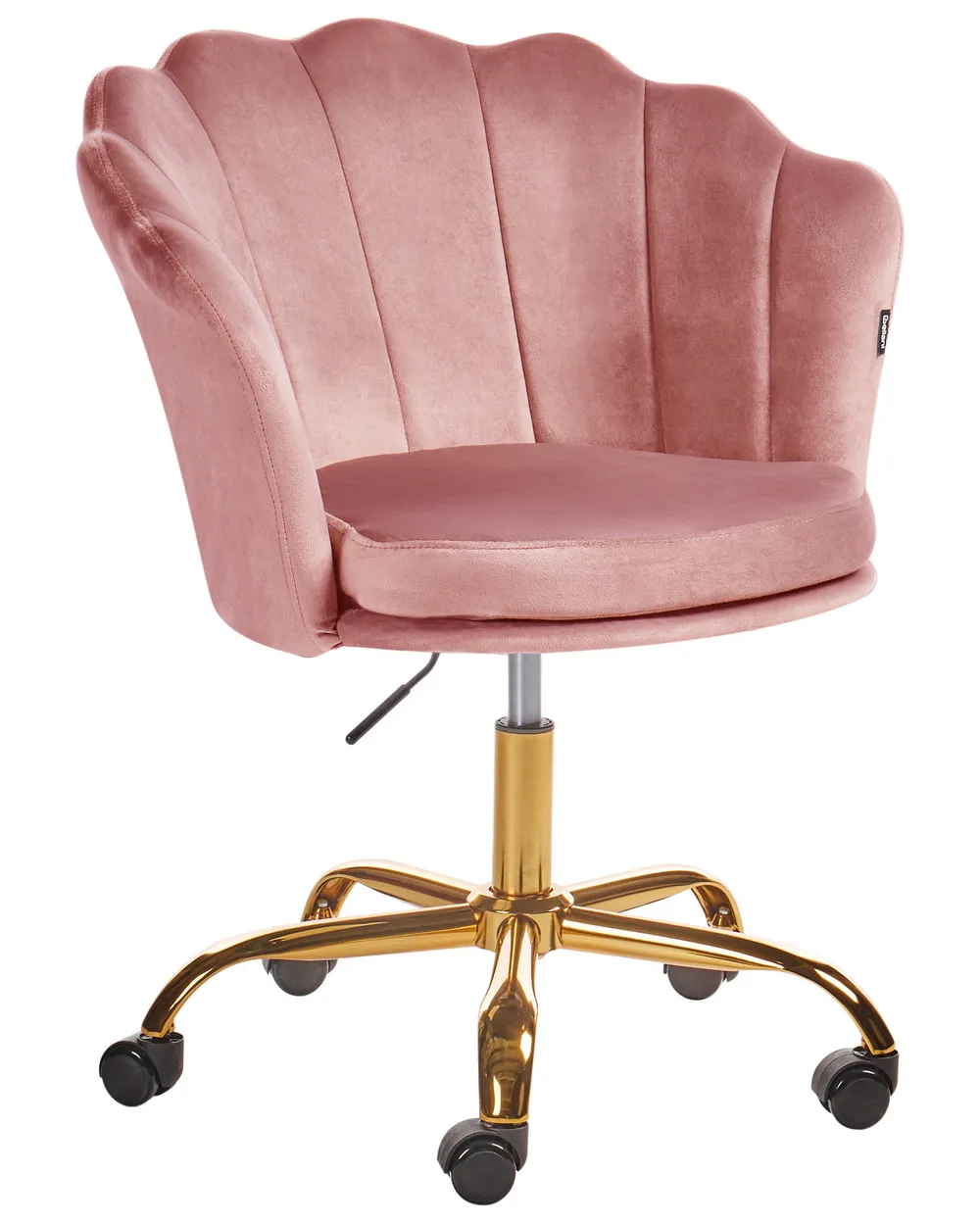 Blush Pink Velvet Chair Light Pink Shell Chair Pink Velvet Shell