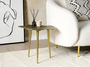 Metal Side Table Gold MIMILI