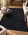Faux Fur Rug THATTA Black 160 x 230 cm
