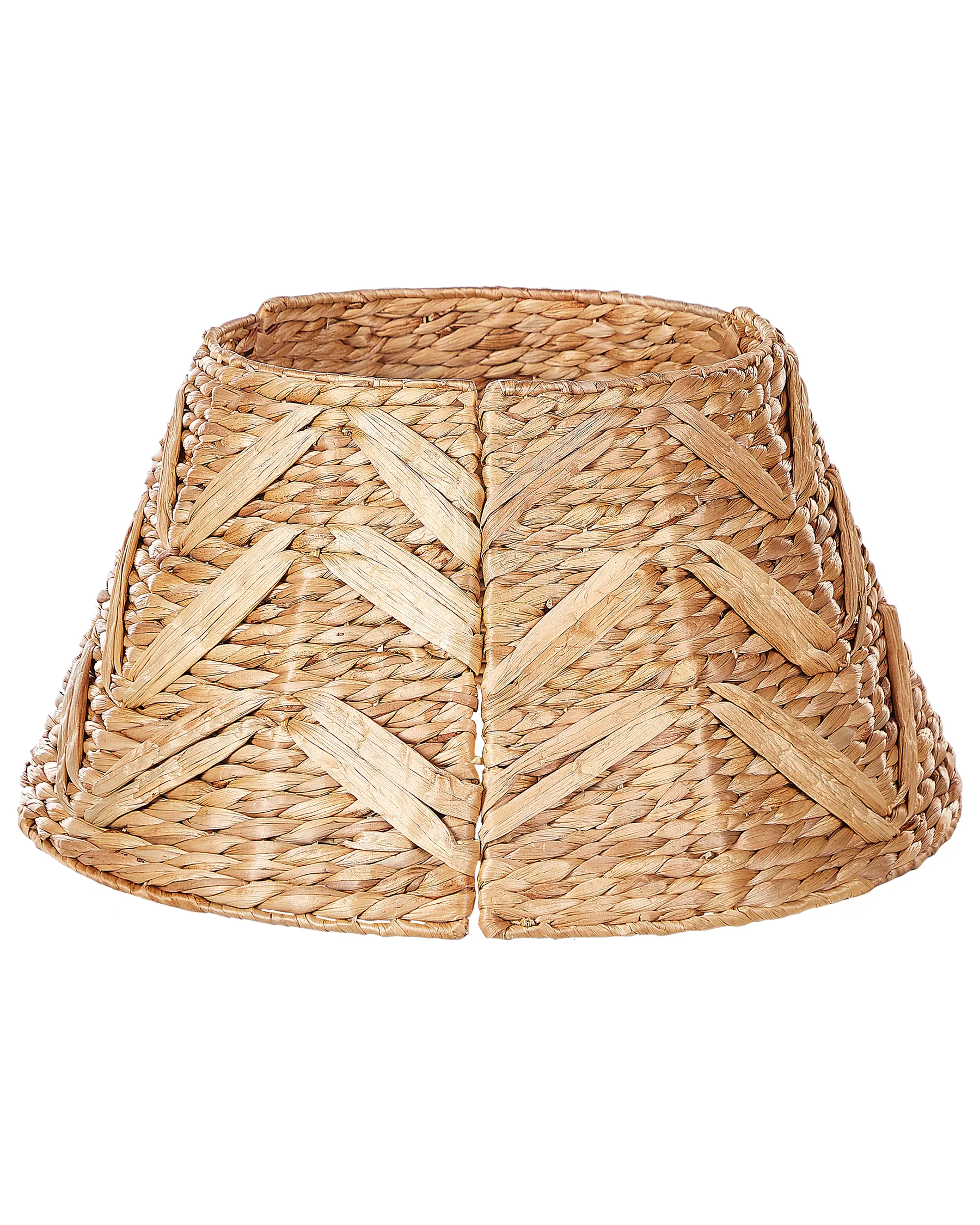 Base de árbol de Navidad FLATEYRI 50 cm Jacinto de agua Natural_880256
