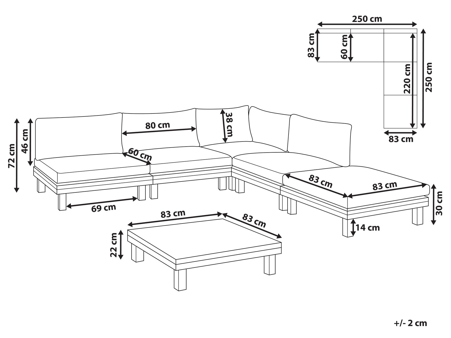 Set Divano Angolare Bladez – 3 Posti + 2 Sgabelli, Forma A U O L, Cassetti Portaoggetti, Tessuto Corda Marrone Anticato, 500 Kg Di Portata