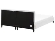 Bed Velvet FITOU 180 x 200 cm (EU Super King) White_777122
