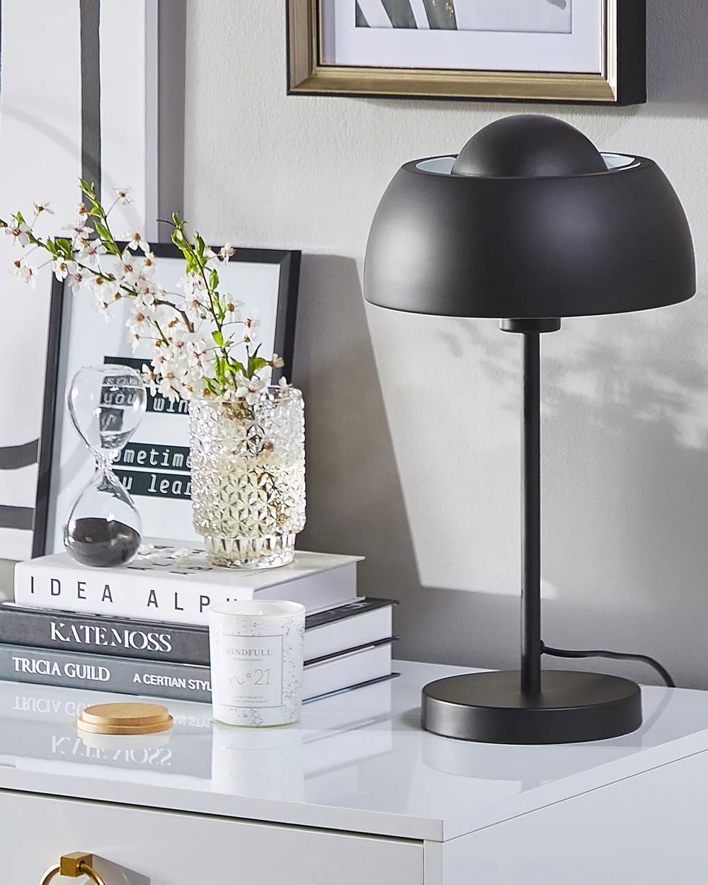 Table Lamp SENETTE Metal Black - Main Image