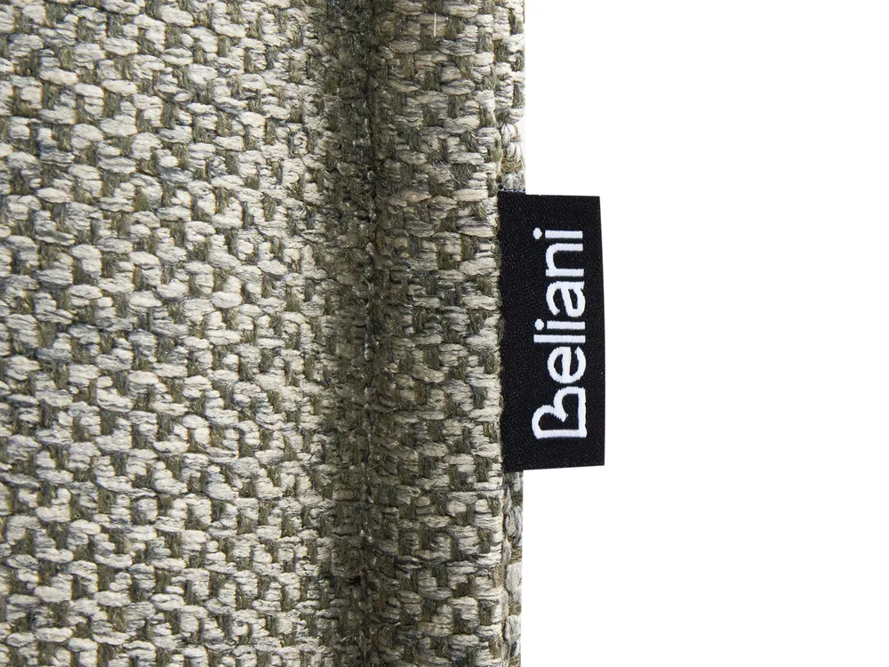 Bed Faux Linen LESTRE 180 x 200 cm (EU Super King) Green_960116