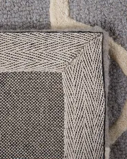 Rug SILVAN Light Grey 160 x 230 cm Wool_674686